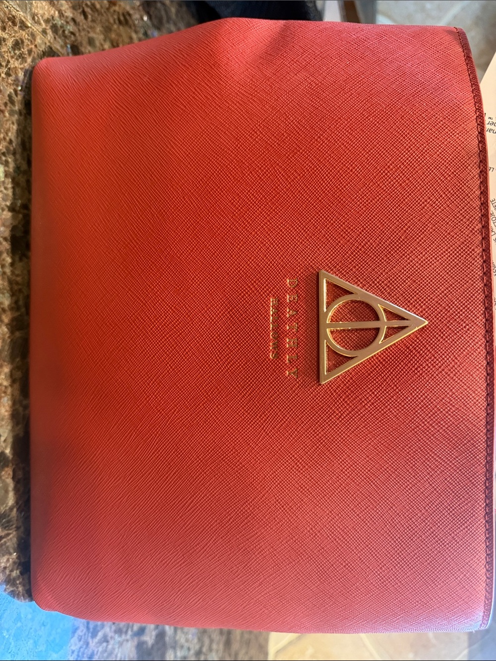 Harry Potter x Red Top-Handle Satchel - Picture 9 of 16